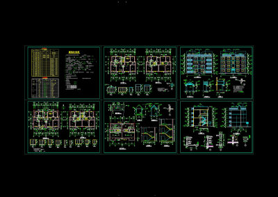 多层住宅cad施工图