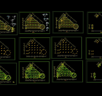 某小区会所cad图纸