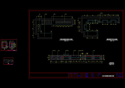 20层行政酒廊自助餐台详图cad图纸
