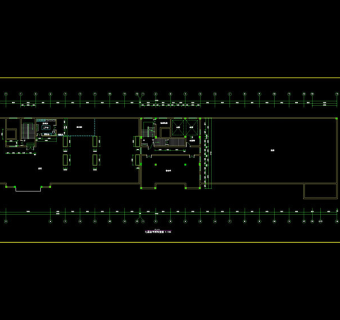 厅室总平面cad图纸