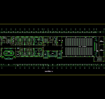六层总平面cad图纸