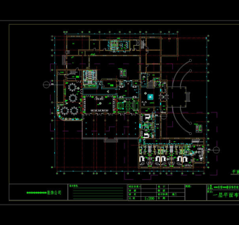 一层平面图cad图纸