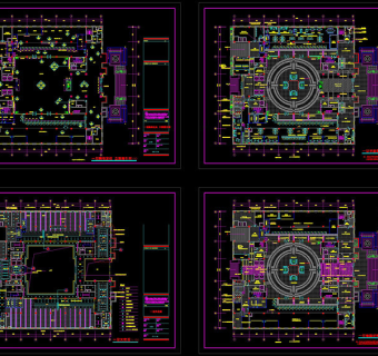 一层平面cad图纸