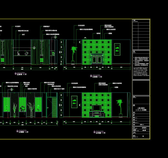 军需供应站建筑cad图纸