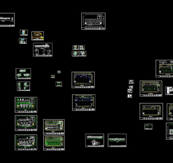 一层消防栓平面布置图cad图纸