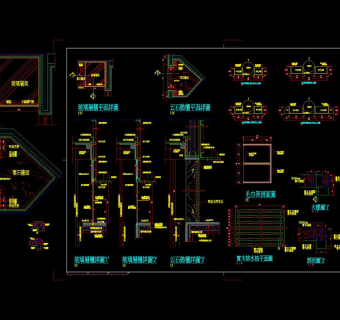 别墅建筑图cad图纸