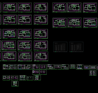 翡翠城别墅cad图纸
