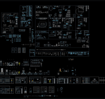 CAD室内装修图库