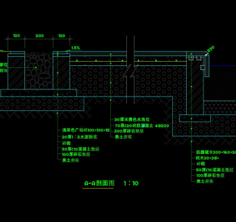 羽毛球场cad图纸