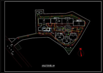 住宅平面cad图稿素材