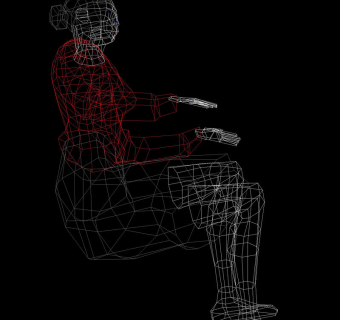 人物cad模型素材