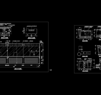 服务台吧台cad图稿