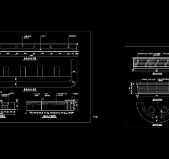 服务台吧台cad素材