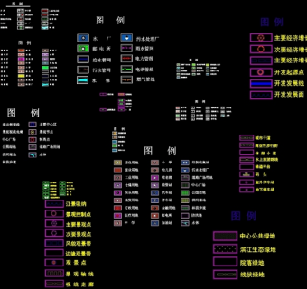 图例cad图纸