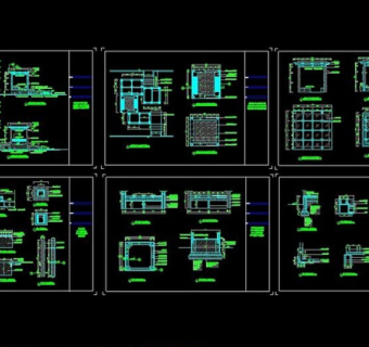 休闲广场CAD图纸