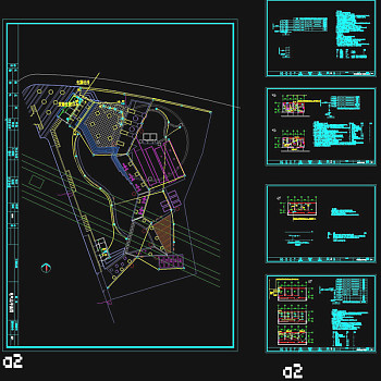 景观园林cad图素材