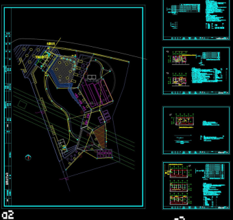 景观园林cad图素材