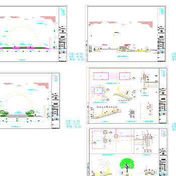 公园方案CAD图纸