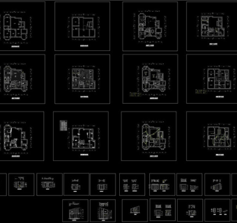 装修设计图CAD图纸