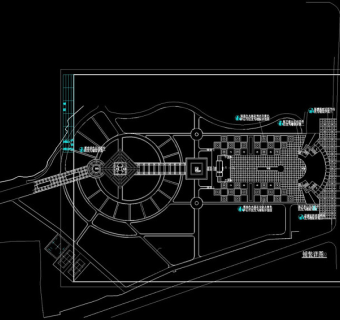 某公园全套景观cad详图