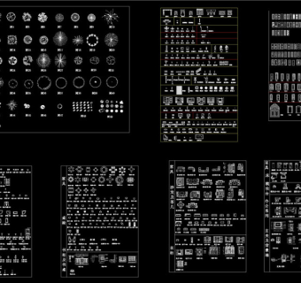 建筑CAD材质图库