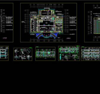 某宾馆cad装修图