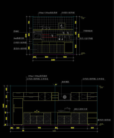 厨房cad