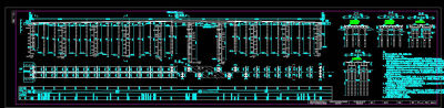 桥型布置图cad图纸