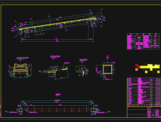 皮带机CAD机械图纸