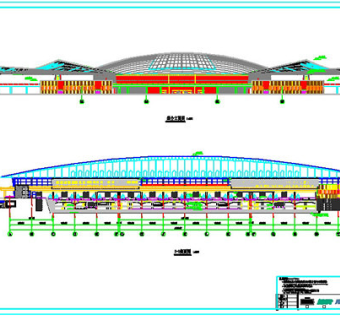 北京南站初CAD图纸
