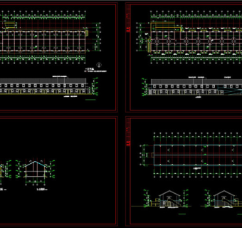 某车库建筑图CAD图纸