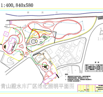 电施CAD景观图纸