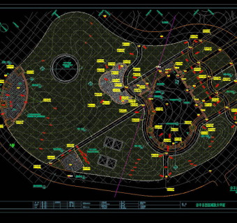 亲子乐园cad图纸