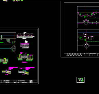 水街CAD景观图纸