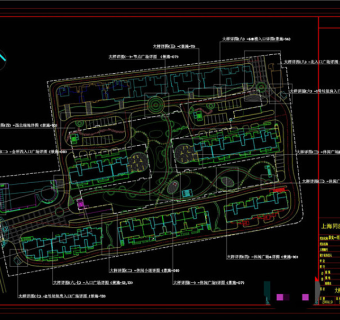 大样位置图设计CAD景观图纸