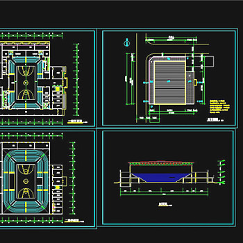 体育馆方案CAD图纸