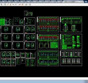 多层6层住宅楼全套CAD建筑施工设计