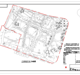 虹桥公园景观cad详图素材