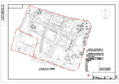 虹桥公园景观cad详图素材