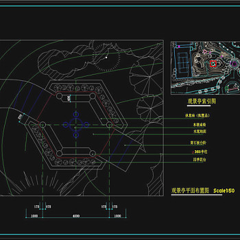 庄园规划CAD景观图纸