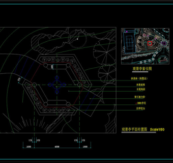 庄园规划CAD景观图纸