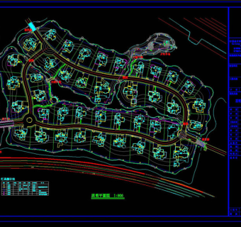 天堂人家照明CAD景观图纸