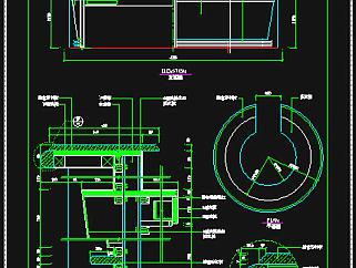 接待台CAD施工模板dwg格式
