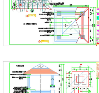 亭子CAD图纸