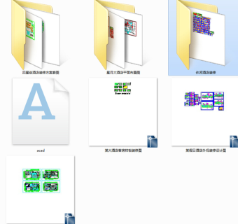 酒吧CAD施工图图片