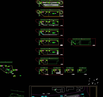 新商业方案cad图纸