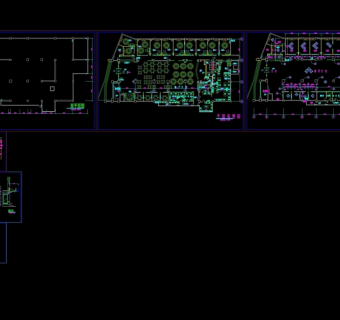 酒店装修施工图CAD图纸