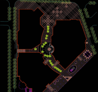 西汉正街家居广场cad图稿