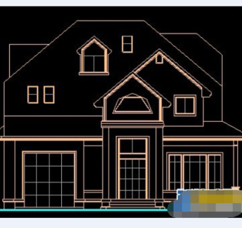 某别墅cad平面图