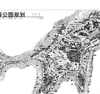 公园cad图纸